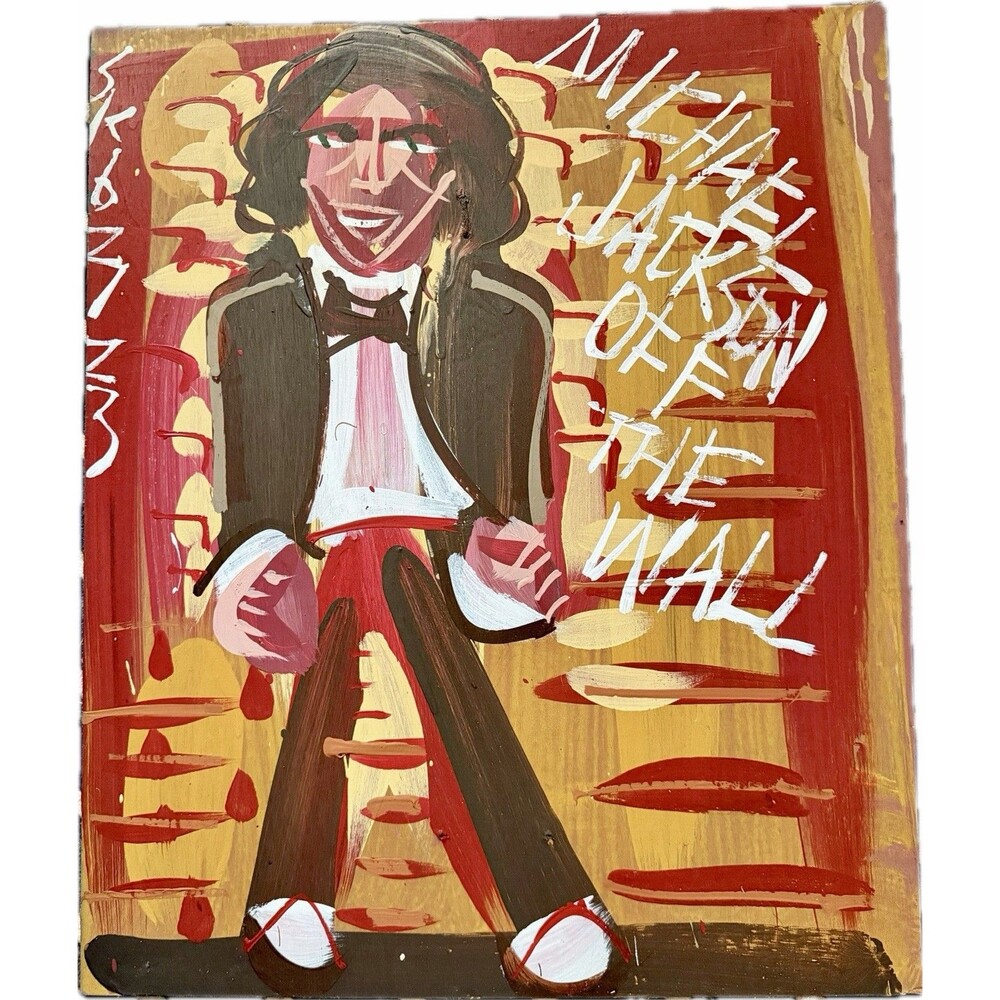 Steve Keene Art - Michael Jackson - Off The Wall 19x16”